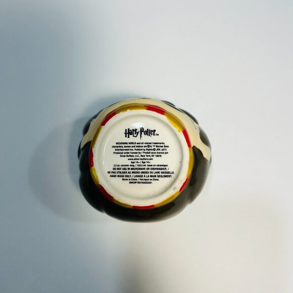 Harry Potter Ceramic 3D Sculpted Mini Cup Set, Three 3.5 oz Wizarding World - Picture 6 of 13